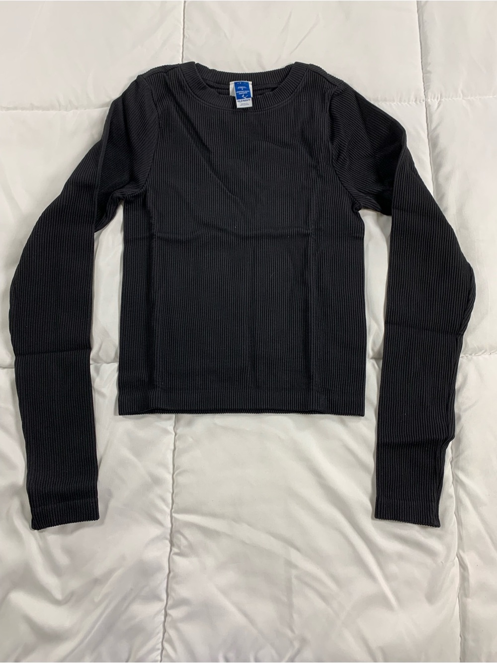 New Old Navy ribbed long sleeve shirt size S